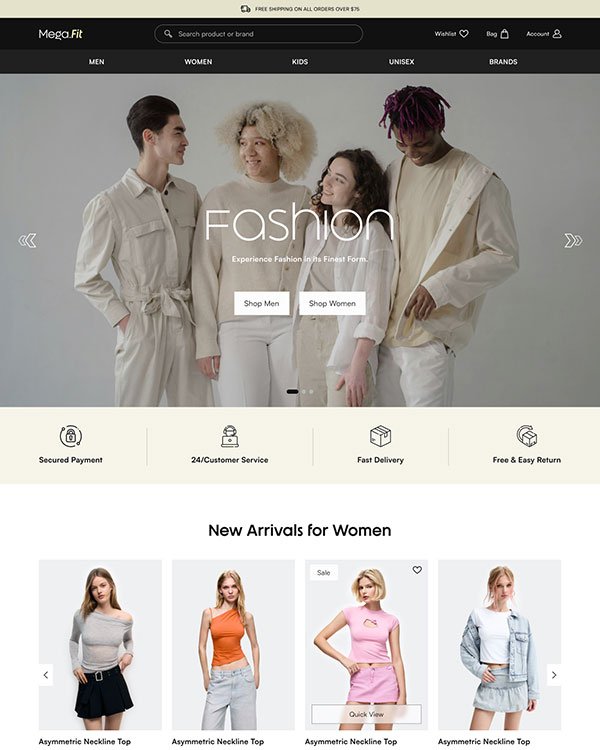 Mega Fit Online Store