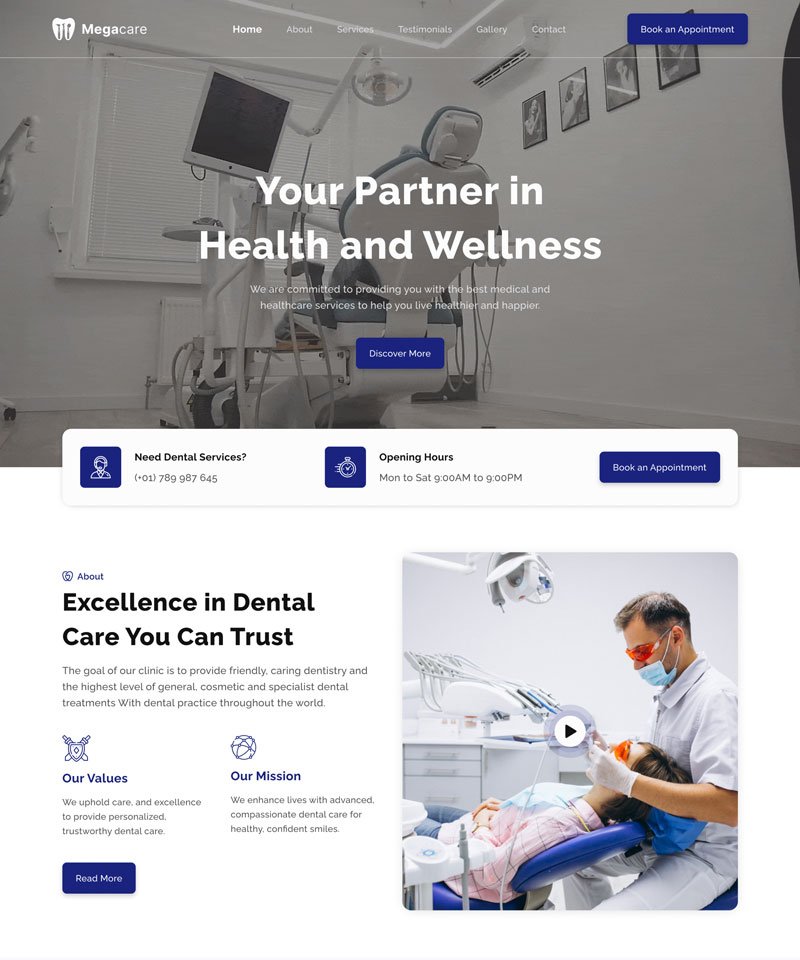 Galway Dental – Dentist Website